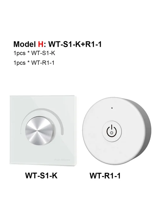 WeeTisa Белый Triac LED Dimmer Model H, белый