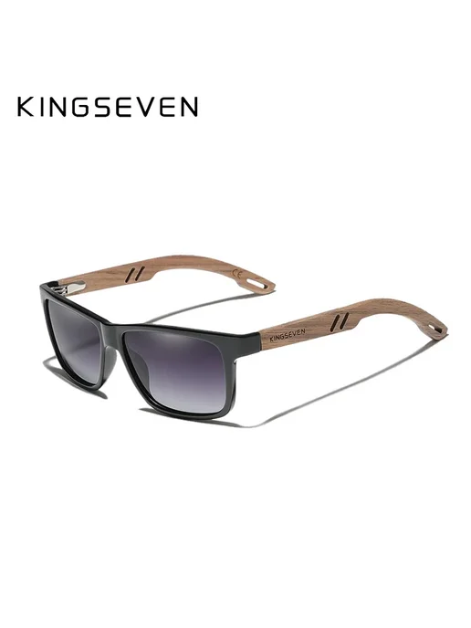 KingSeven солнцезащитные очки с градиентной серой линзой, вариант
