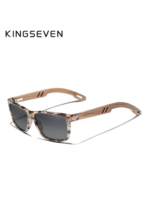 KingSeven солнцезащитные очки Leopard, коричневый