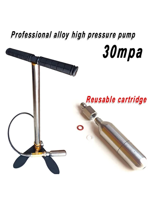 Нет бренда Ручной насос для баллона CO2 12g 16g, 12 г, 16 г, фото 3