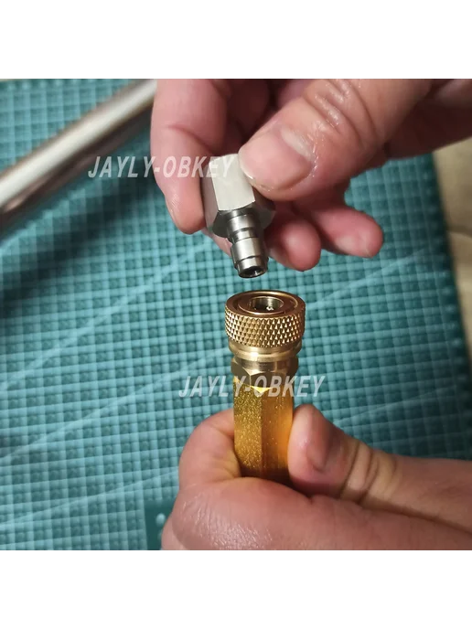 Нет бренда Ручной насос для баллона CO2 12g 16g, 12 г, 16 г, фото 4