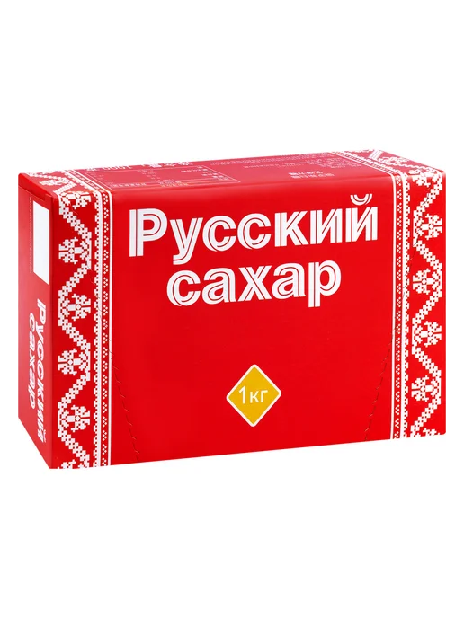 Русский сахар Сахар белый кусковой 1кг, 2уп, 1 кг, фото 3