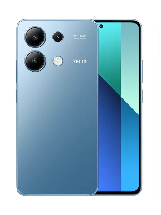 Смартфон Xiaomi Redmi Note 13 8/256 ГБ, синий, фото 2