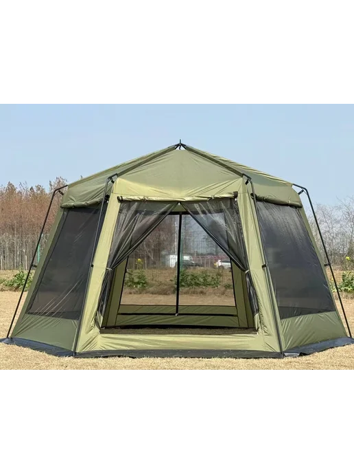 беседка, шатер садовый для дачи 400х400х230 см, 400x230 см