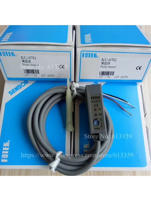 Нет бренда Фотоэлектрический датчик FOTEK KU-07G, 7 г, фото 3