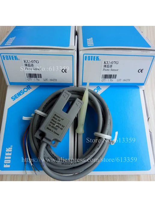 Нет бренда Фотоэлектрический датчик FOTEK KU-07G, 7 г, фото 5