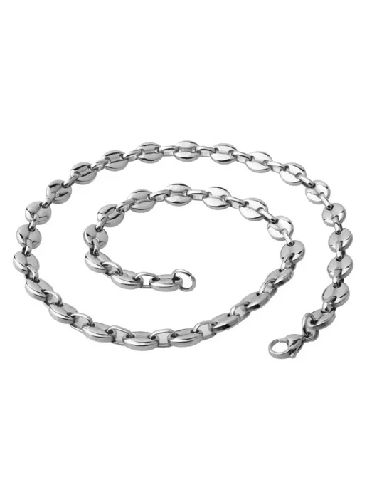 Granny Chic Кубинская цепочка из нержавеющей стали Серый, 24, серый