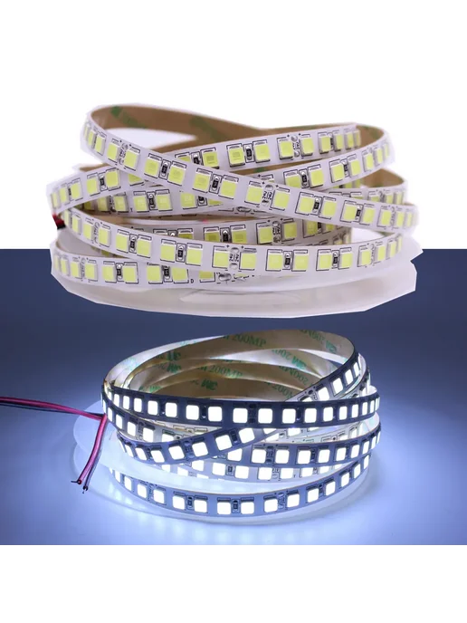taslauk Светодиодная лента 5м, 12V, белый свет, IP20, 5 м, в упаковке 100 г, фото 5