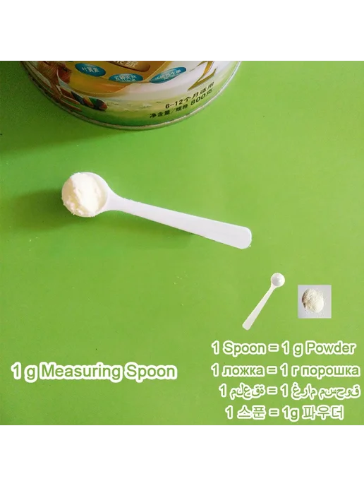xiaoyajiang Мерные ложки пластиковые 5шт, 10-50мл, Цвет T 5pcs mixA, 10 шт, фото 2