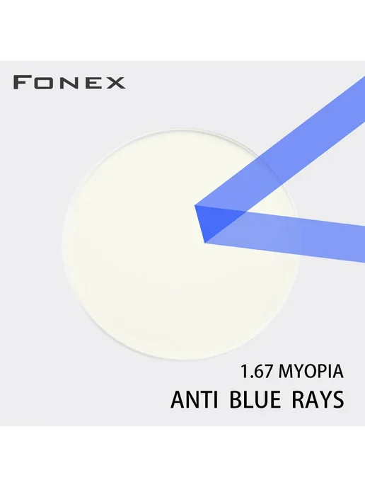 FONEX Линзы Anti-Fog Myopia, индекс 1.74, вариант
