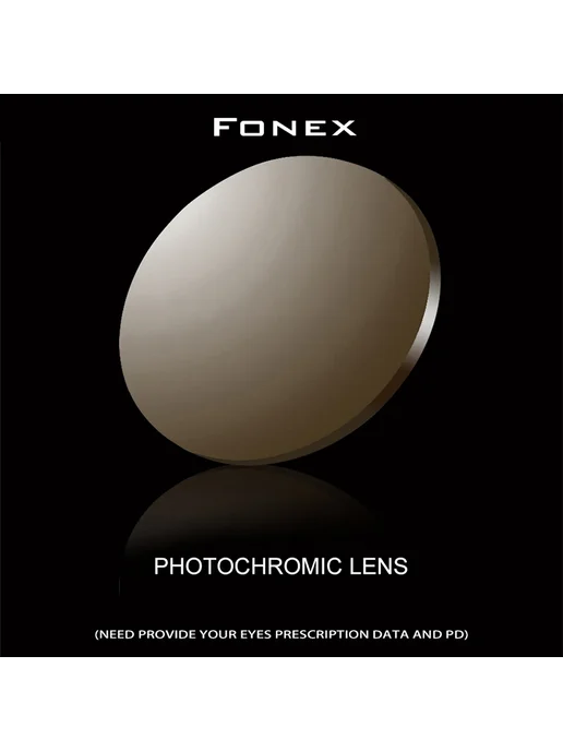FONEX Фотохромные линзы Gray Hyperopia 1.67, серый, фото 2