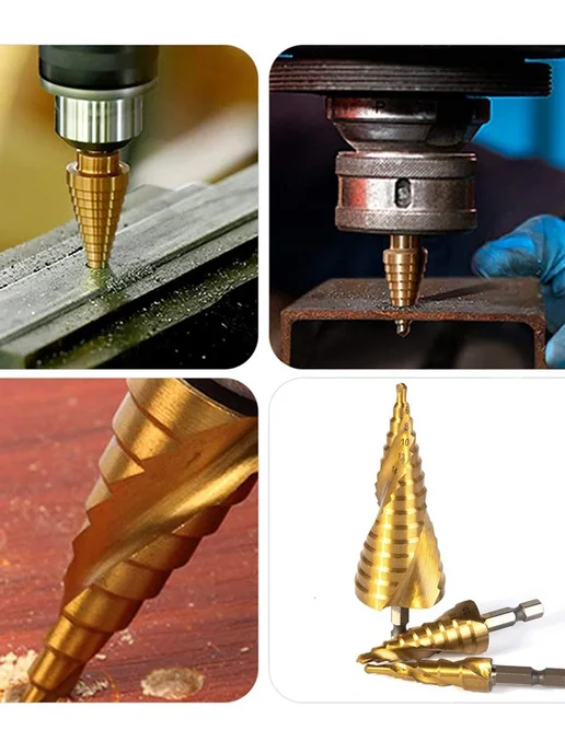 Fbiannely Колонковое буровое долото HSS 4-22 Hexagon Shank, вариант, фото 7