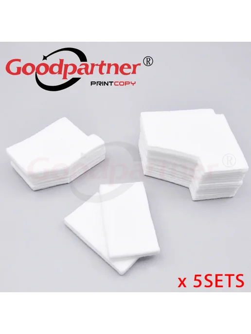 Goodpartner Комплект из 5 расходных поддонов для сбора чернил Goodpartne, черный