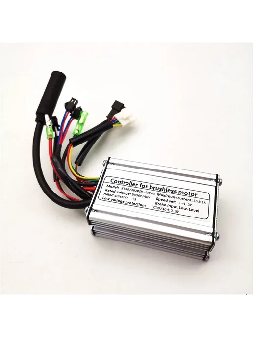 Нет бренда Контроллер электровелосипеда 350W 36V 13A, 48V, 36V, 15A, фото 2