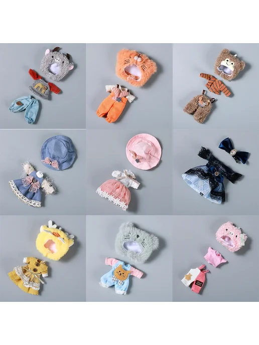 Me and Toy Костюм для куклы Obitsu 11, цвет G, пиг, свитер, штаны, 11 цв., фото 2