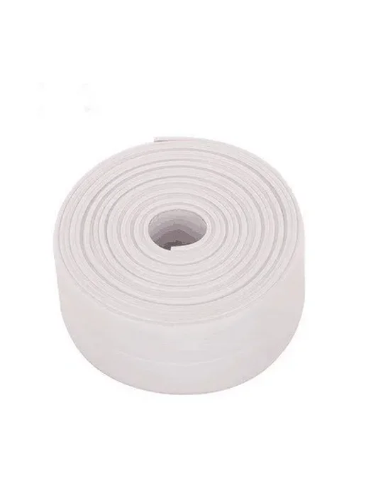 Нет бренда ПВХ уплотнительная лента для ванной white, белый