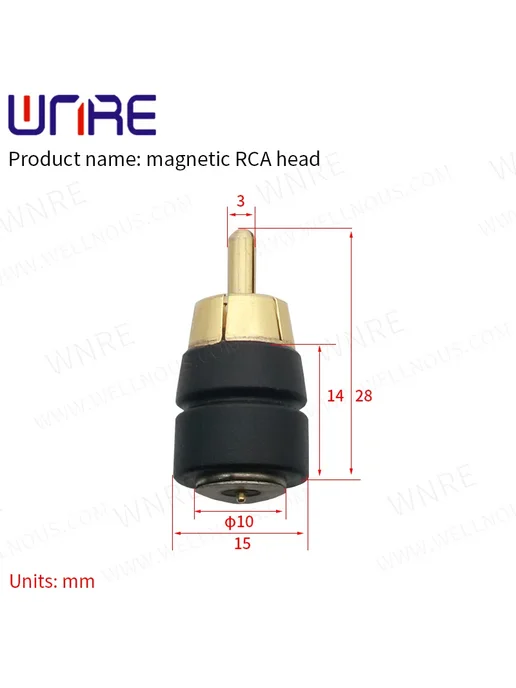 Нет бренда Магнитный кабель для тату-машинки 2 м 8mm, 10mm, фото 3