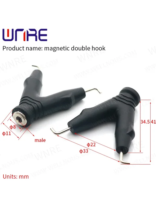 Нет бренда Магнитный кабель для тату-машинки 2 м 8mm, 10mm, фото 5