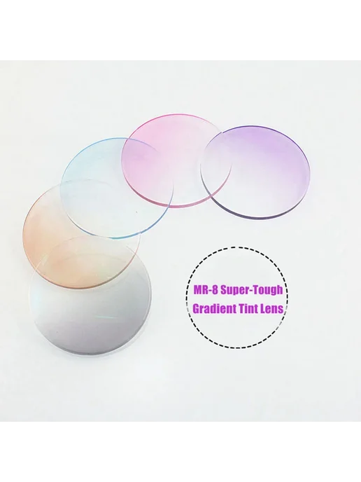 Handoer Тонированные линзы CR-39 Gradient Pink 1.56, розовый