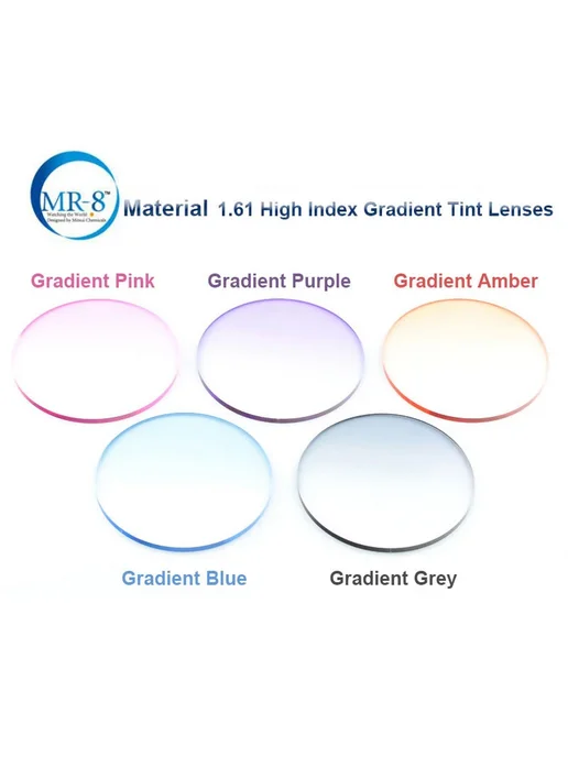 Handoer Тонированные линзы CR-39 Gradient Pink 1.56, розовый, фото 3