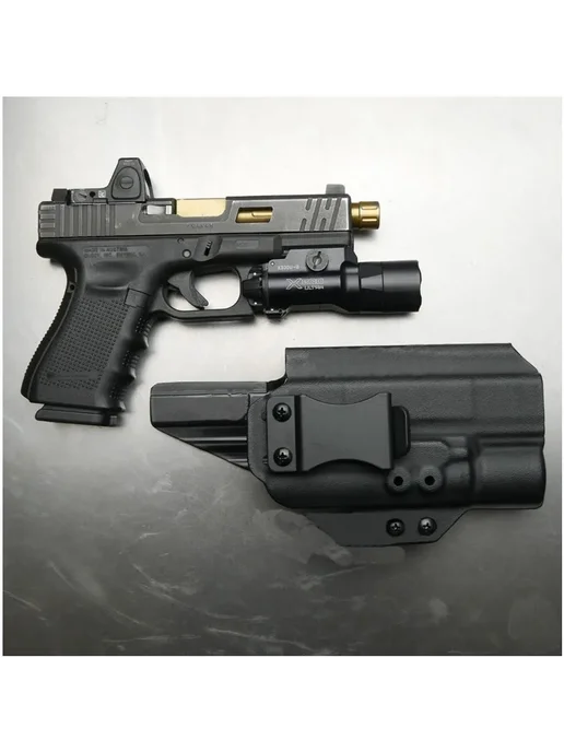 SWAFTYLL Kydex Mag holder для Glock, черный, фото 2