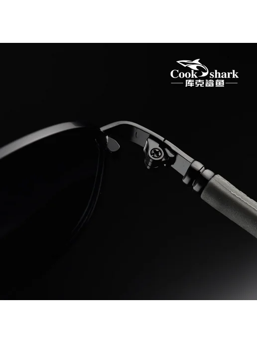 Солнцезащитные очки Cookshark, Clear линзы, черный, фото 4