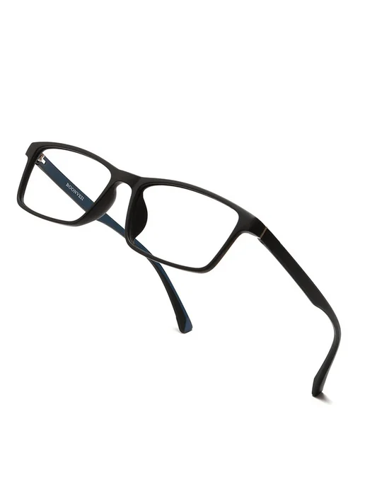 YIMARUILI Очки Black Transparent, TR90+Pure Titanium 8822T, черный, фото 3