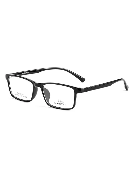 YIMARUILI Очки Black Transparent, TR90+Pure Titanium 8822T, черный, фото 7