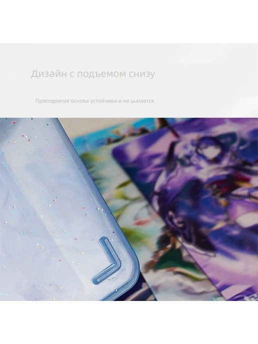 Контейнер для хранения вещей длина 9.5 см, ширина 8 см, высо, розовый, фото 6