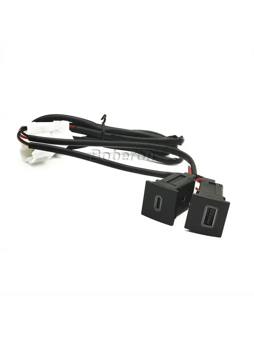 USB розетка 12V 24V для VW Golf 6 Jetta 5 MK5 Scirocco 2006-, вариант, фото 5