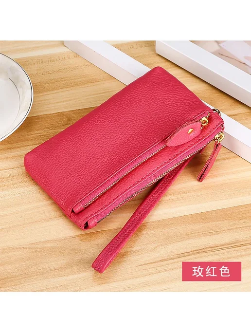 CNGRANDBAG Женский клатч из натуральной кожи Rose Short, вариант