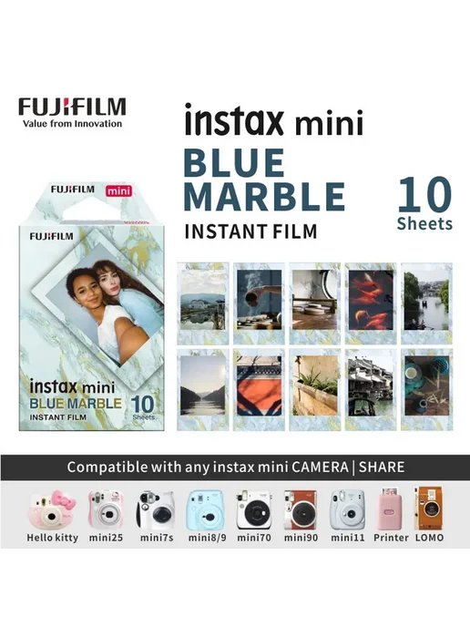 FUJIFILM Instax Mini пленка Spray Art, 10 листов, вариант, фото 7
