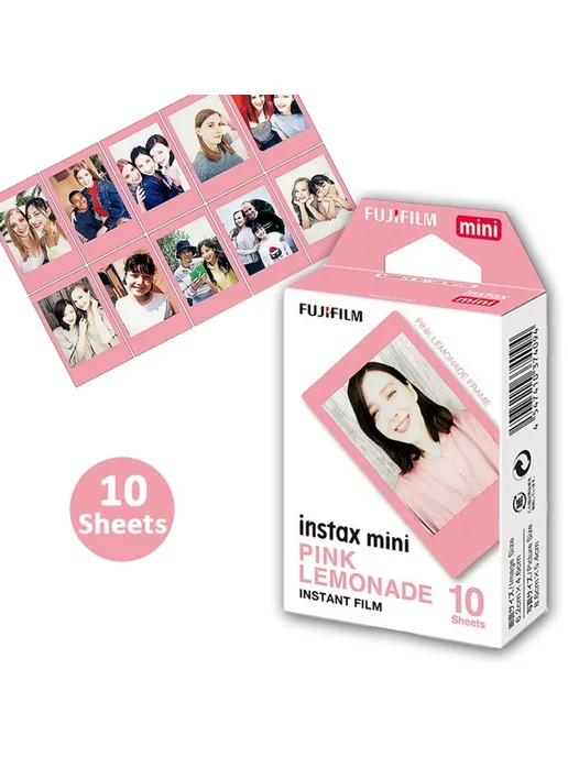 FUJIFILM Instax Mini пленка 10sheets flower rain, розовый