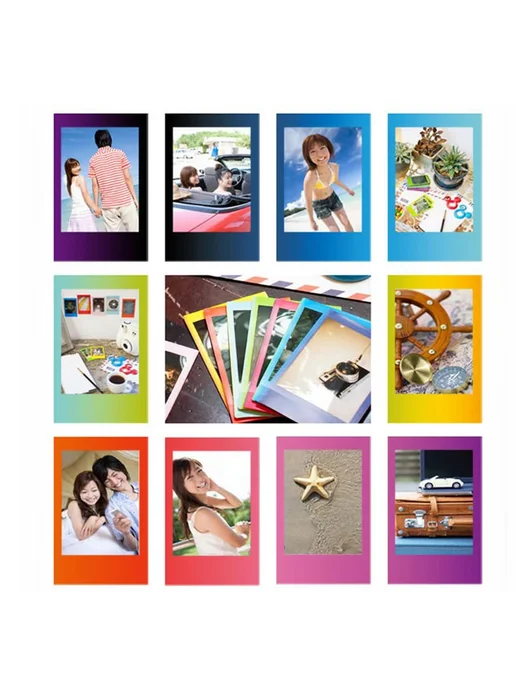 FUJIFILM Instax Mini пленка мгновенная, черная рамка, 10 лис, черный, фото 6
