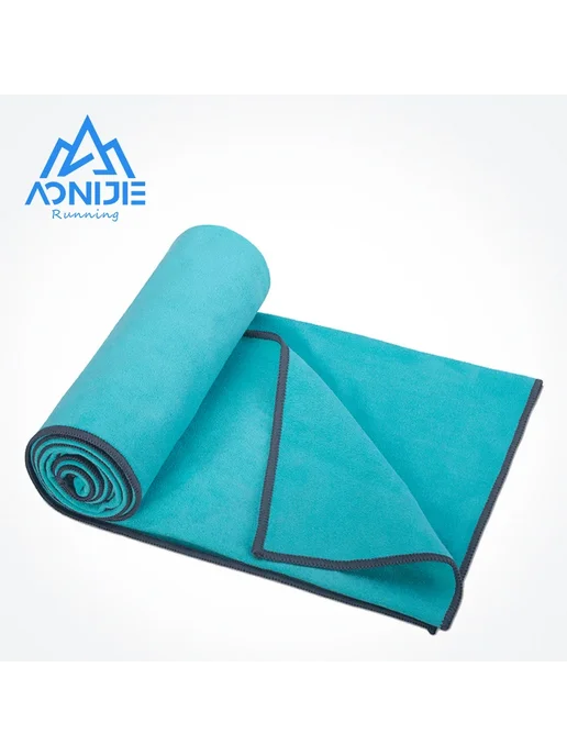 Нет бренда AONIJIE E4091 Полотенце из микрофибры синее, синий, фото 2