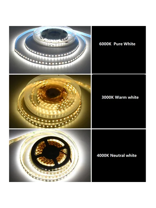Viktorovna Светодиодная лента 5м, cool white, 120leds м, 8mm, 5 м, фото 4