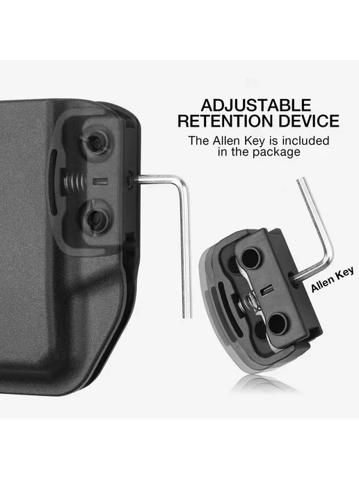 Нет бренда Кобура Universal Mag Holster 9mm .40 Double Stack, 9mm .40 Single, фото 3