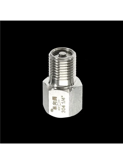 Нет бренда Обратный клапан из нержавеющей стали 304 G1l4 BSPP M-F, односторонний G1 2 BSPP, фото 7