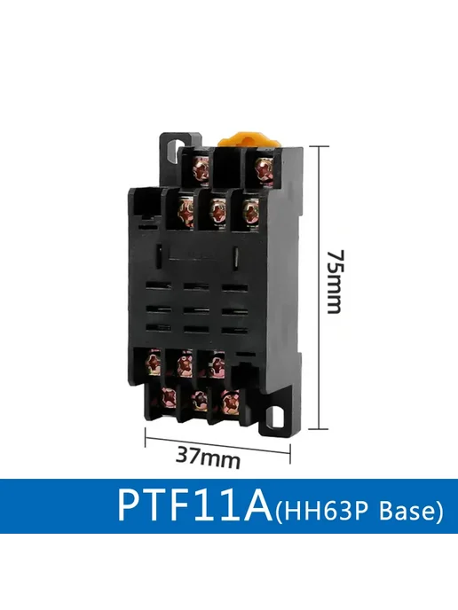 Нет бренда Реле PTF08A (HH62P Base) 20 PCS, 20 шт, фото 3