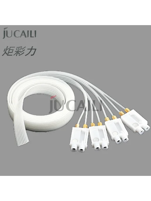 JUCAILI Демпферы чернил JCL для Epson DX7, 3x2mm white type, черный, фото 2