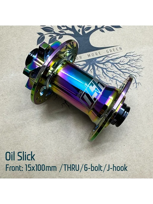 KOOZER Oil Slick передняя втулка MTB 15x100 32H, 15x100