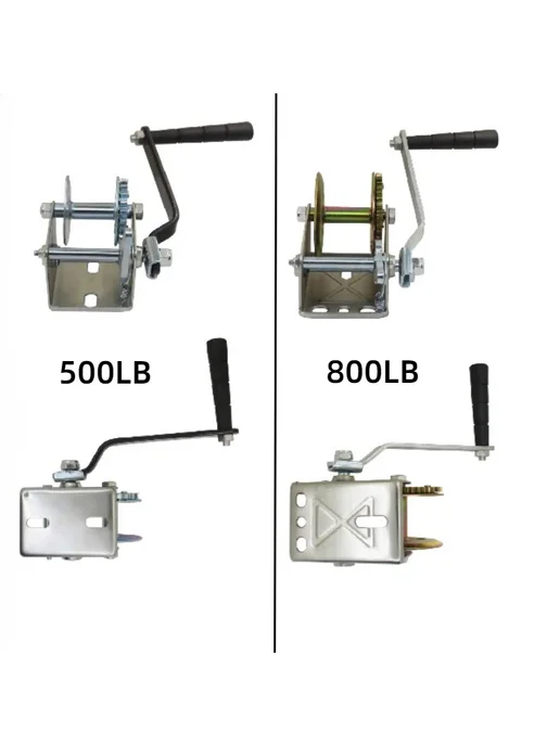 Нет бренда Ручная лебедка 500-800 фунтов 500LB, 500-800 фунтов 500LB, фото 2