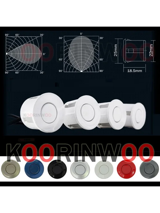 Koorinwoo Интеллектуальная система для автомобилей парктрон, вариант, фото 3