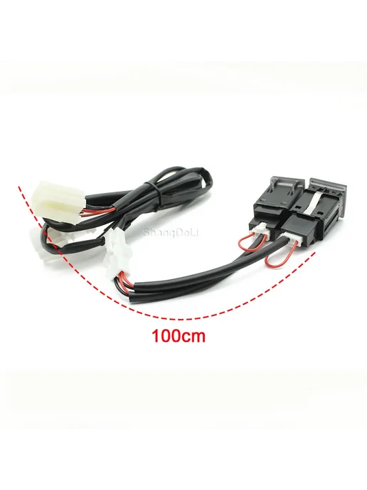 ShangDeLi Автомобильный USB и PD адаптер для VW Golf 6 MK6, вариант, фото 4