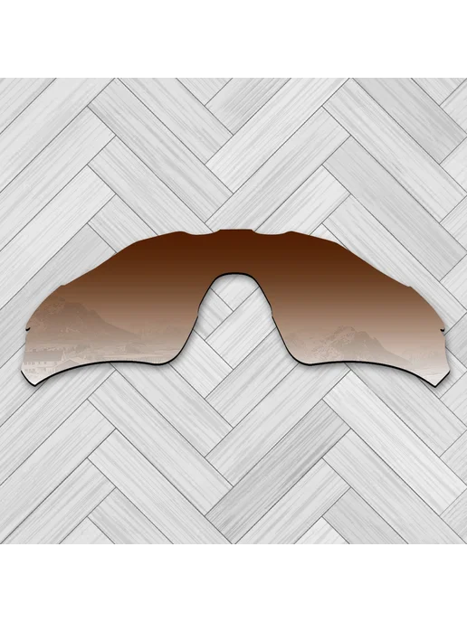 Eye Opening Stuff Линзы Oakley Radar EV Path, Brown Gradient, коричневый