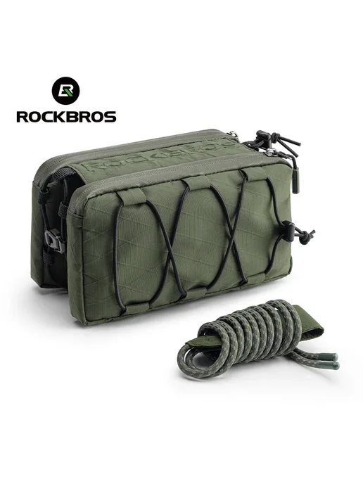 Rockbros Велосумка на раму, 1 л, H39-GN, 1 л