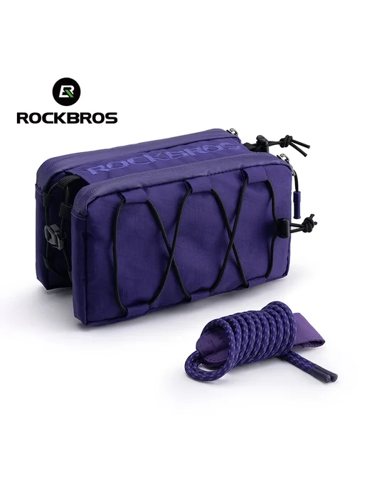 Rockbros Сумка для велосипедной трубки нейлон H39-PL, фиолетовый