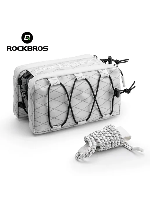 Rockbros Сумка для велосипедной трубки 1 л нейлон Белый, H39, 1 л