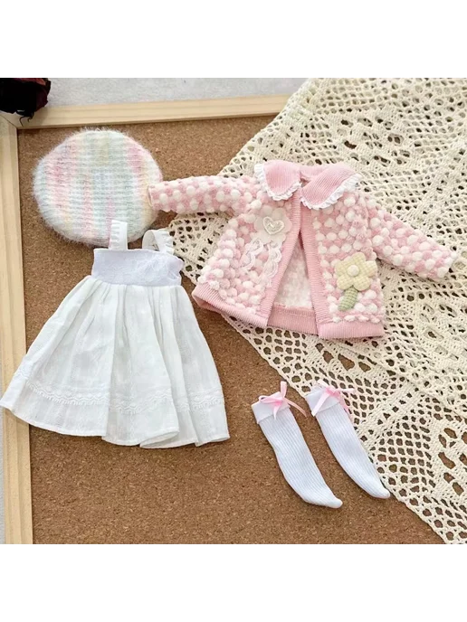 Нет бренда Кукла BJD 30 см, одежда, only clothes 5, вариант, фото 4