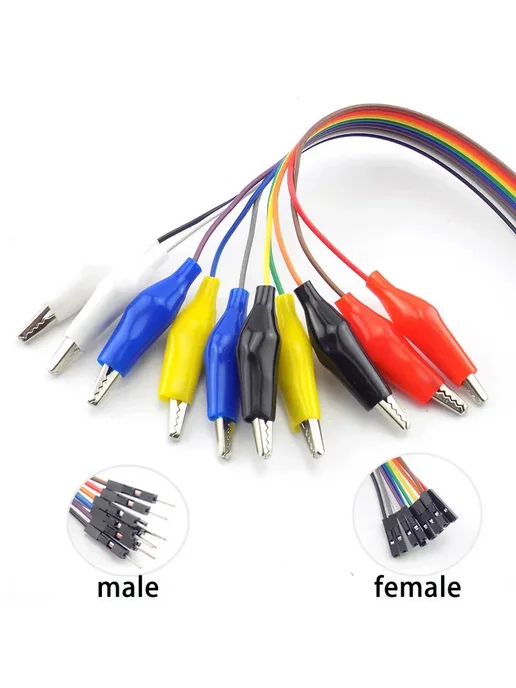 Нет бренда USB DC Тестовый провод с зажимами "крокодил" q22899 NO.8, NO.8, фото 5